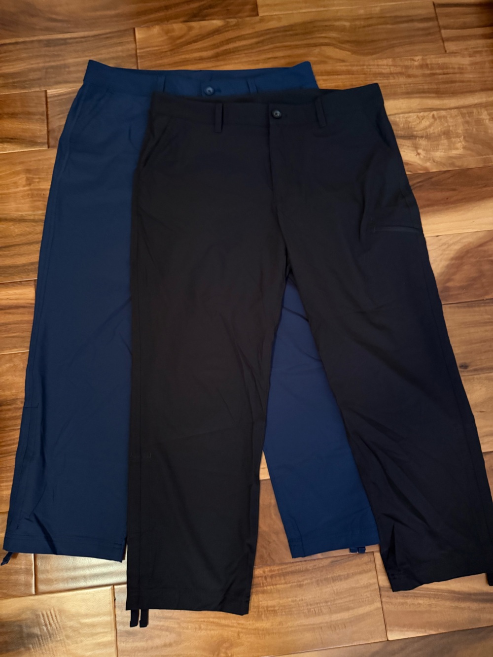 Eddie Bauer Navy and Black Active Pants